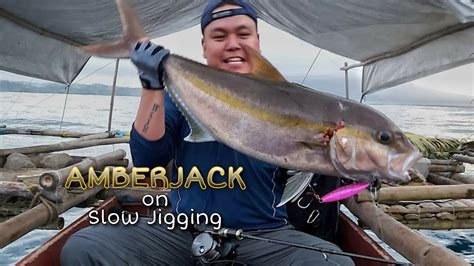 Amberjack On Slow Jigging Afternoon Quick Sesh Youtube