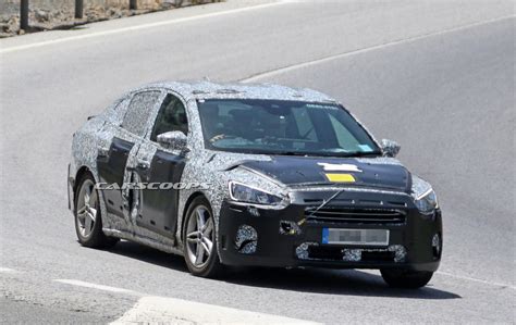 New Ford Focus Sedan Spied Looking Sportier Than Ever Carscoops
