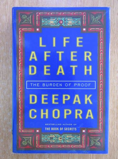 Deepak Chopra Life After Death The Burden Of Proof Cumpără