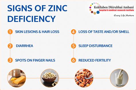Signs Of Zinc Deficiency Health Tips From Kokilaben Hospital