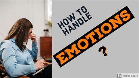 Motivational Video In English How To Handle And Control Emotions