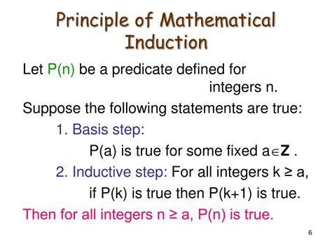 Ppt Mathematical Induction Powerpoint Presentation Free Download
