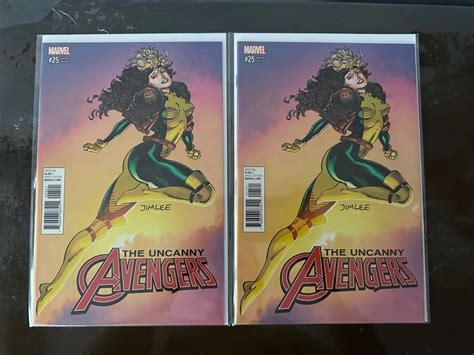 Uncanny Avengers 25 Jim Lee X Men Card Variant Cover Marvel On Carousell