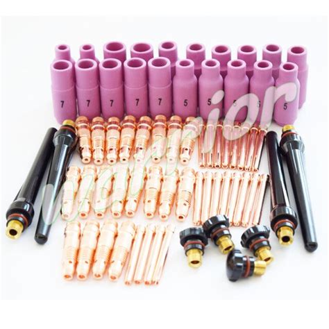 68pcs TIG Torch Consumables Accessories KIT For TIG Welding Torch PTA