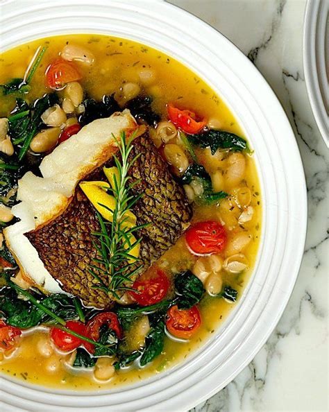 Sprinkle the tart generously with sea salt and lightly with chopped espresso beans if using. Seared Sea Bass with Cannellini Beans | Recipe (With ...