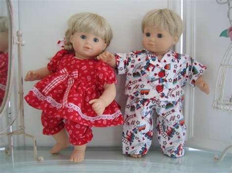 Bitty Baby Twins Pajamas Boygirl Bitty Baby Clothes Baby Doll