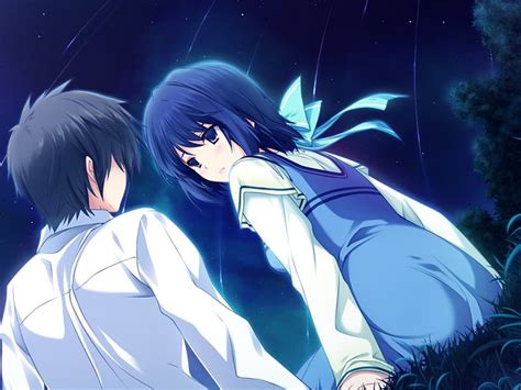 free download yuni nanasawa anime anime girl lovely x cation blue night hd wallpaper