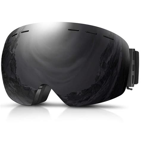 Buy Dada Pro Ski Goggles Mens Women Skiing Goggles Adults Over Glasses Otg Anti Fog Frameless
