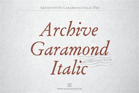 Archive Garamond Bold Italic Pro Stunning Serif Fonts Creative Market