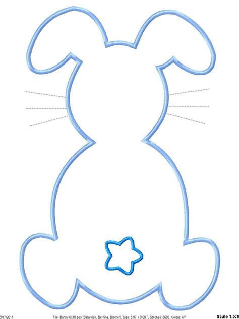 Bunny templates to print creative images. Easter Bunny Outline - Cliparts.co