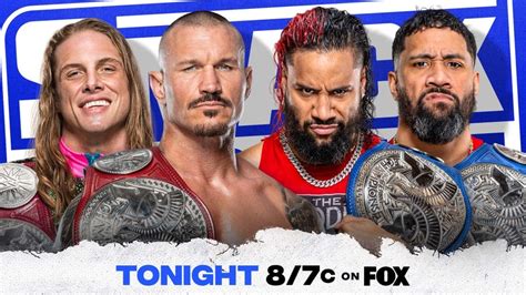 Wwe Smackdown Preview For Tonight Tag Title Unification Match