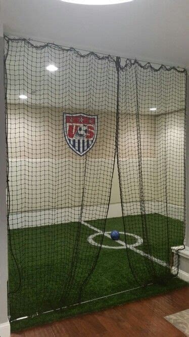 5 out of 5 stars. Basement soccer | Boys game room, Soccer room, Soccer ...
