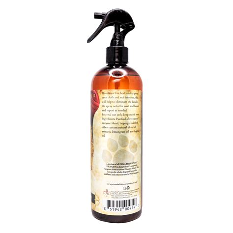 Prima Bella® Canine Danderless Spray 16 Oz 473 Ml Prima Bella