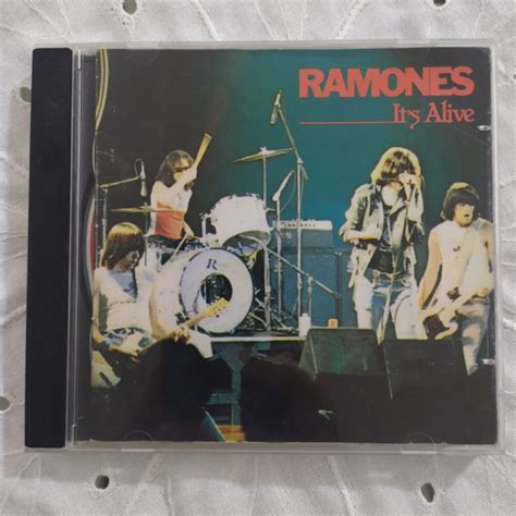 Cd Ramones Its Alive Shopee Brasil