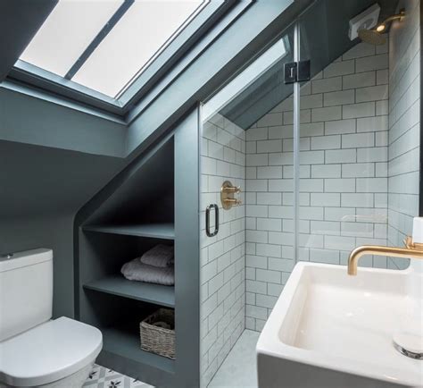 30 Modern Attic Bathroom Design Ideas Coodecor Loft Bathroom