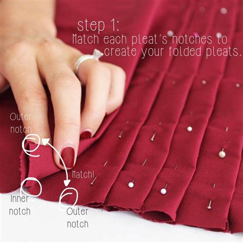 How To Sew Accordion Pleats The Emma Skirt Sewing Tutorial Sewing