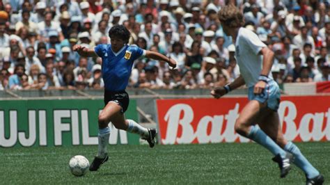 diego maradona and the hand of god the most infamous goal in world cup history