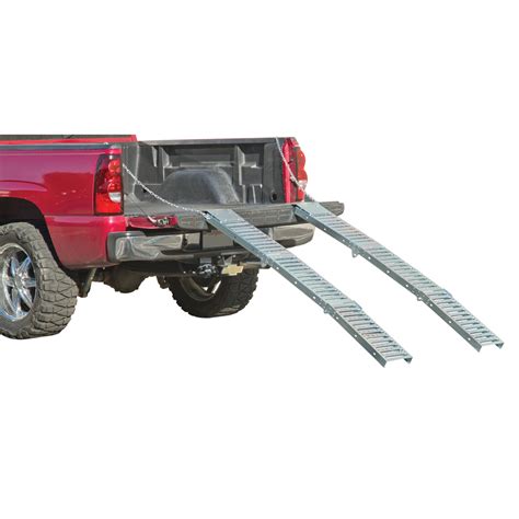 1000 Lbs Capacity 9 In X 72 In Tri Fold Loading Ramps Set Of Two