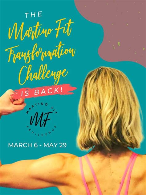 Next Transformation Challenge Begins March 6 — Martino Fit