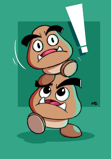 Goombas Mario Bros Series By Abc Illustrations On Newgrounds