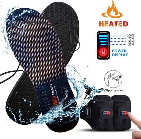 Heated Insolerefial Electric Heated Insole With Battery