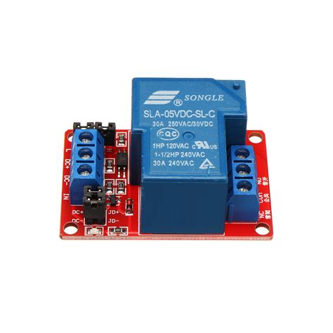 Probots 12v 30a 250v 1 Channel Relay Module With Optocoupler Isolation