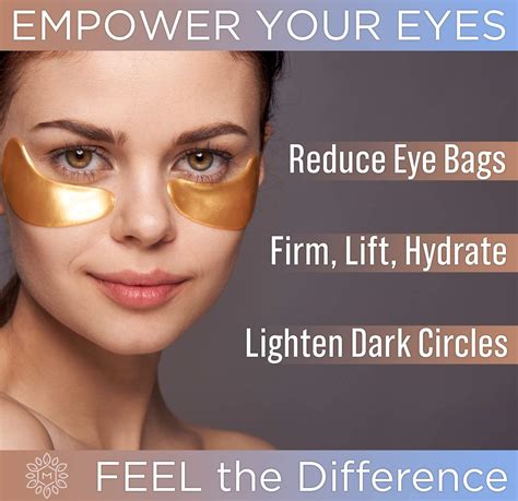 Luxury Gold Under Eye Patches For Wrinkles Under Eye Masks For Dark