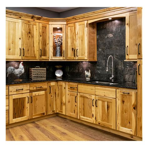 Red oak, white oak, hickory, cherry, hard maple, birch, ash and pine (hgtv). 96" Solid Wood Kitchen Cabinets Full Overlay Gro