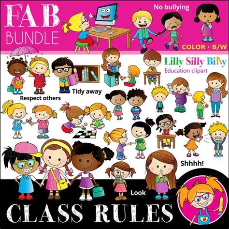 45 Classroom Rules Clipart Clipartlook