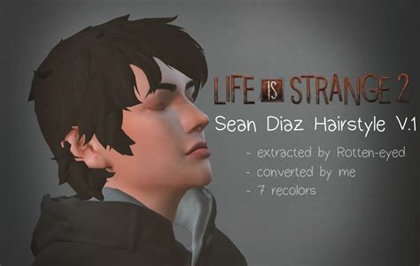 Life Is Strange 2 Sean Diaz Hairstyle V1 Mimoto Sims