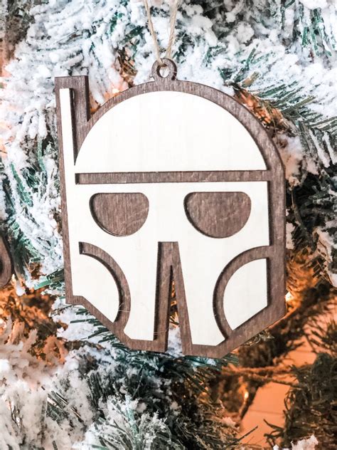 Star Wars Christmas Ornaments Wood Star Wars Christmas Etsy