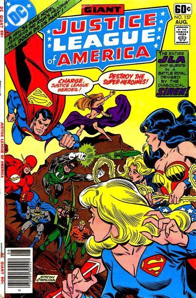 Cover For Justice League Of America 1960 Series 157