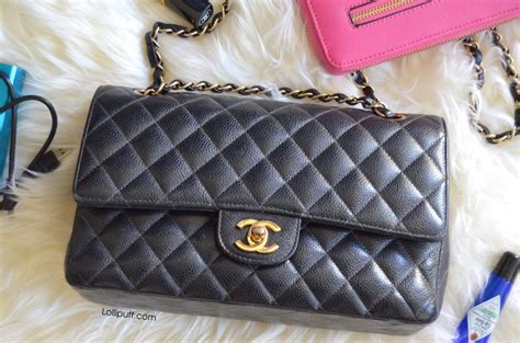 Inside A Medium Classic Chanel Double Flap Bag Lollipuff