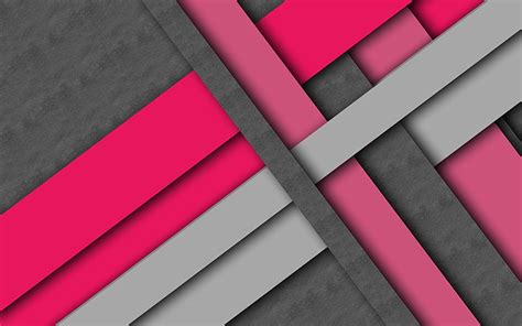 Hd Wallpaper Gray And Pink Wallpaper Abstract Lines Full Frame