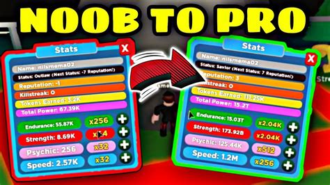 Noob To Pro Super Power Fighting Simulator Roblox Youtube