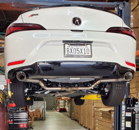 Plm Axle Back Exhaust Muffler Delete 2023 Acura Integra