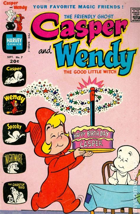 Casper And Wendy 1972 7 Vintage Disney Posters Casper The Friendly