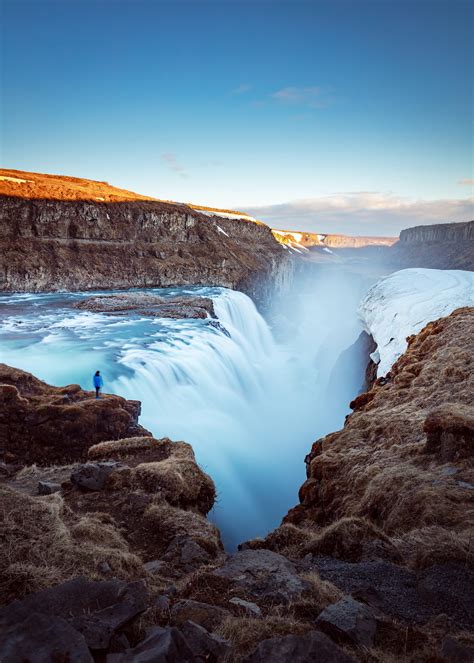 Gullfoss Waterfall Iceland By Mahkeo Iceland Highlights