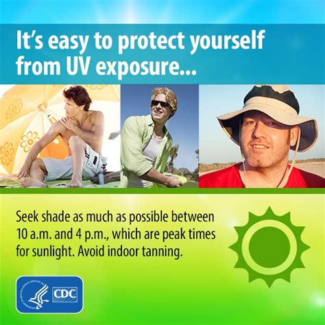 Sun Safety Tips For Men Skin Cancer Cdc