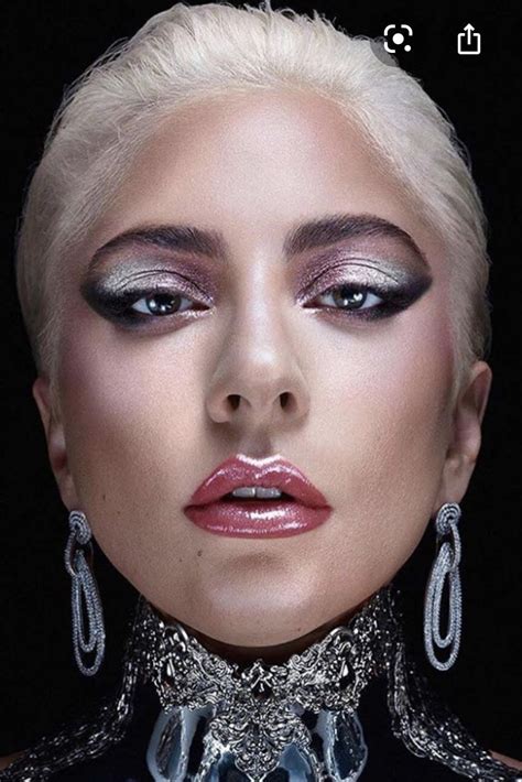 Lady Gagas Eyebrow Makeup Like W1