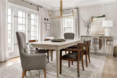 Summit Transitional Dining Room Milwaukee By Mary Best Designs