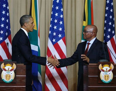 President Obama and South African President Jacob Zuma - Photos - President Obama and the First 