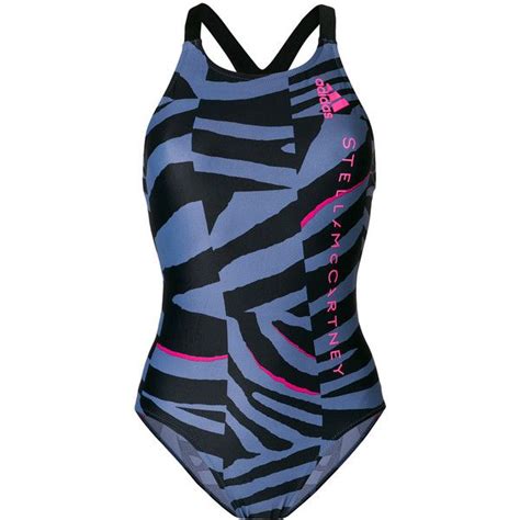 Adidas By Stella Mccartney Black And Fucsia Faded Swimsuit 125 Liked