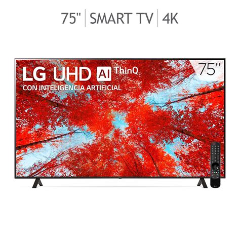 Lg Pantalla 75 4k Uhd Tv Ai Thinq Smart Tv Costco México