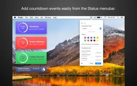 Event Countdown For Mac Download