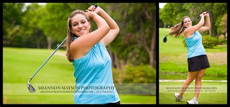 Senior Portraits Golf Pictures Jamie