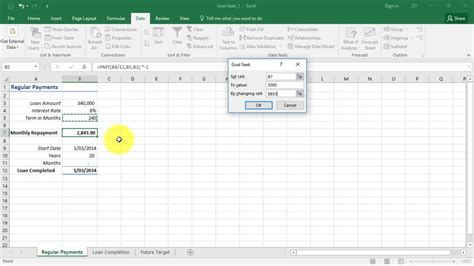 What is the formula for goal seek in excel? Using Goal Seek in Microsoft Excel 2016 - YouTube