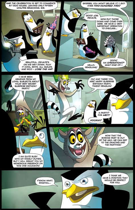 Read Online Penguins Of Madagascar Comic Issue