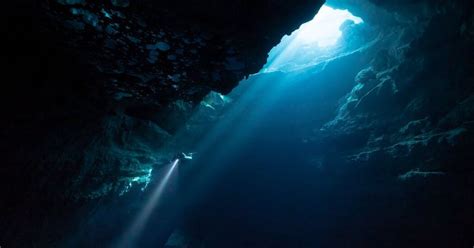 Descending Into Floridas Underwater Caves Underwater Caves Florida