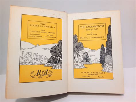 The Sacramento River Of Gold Illustrated By J Oh Cosgrave Ii Von